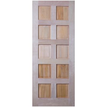 Contractors 10 Panel Exterior Door 