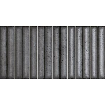 Wall Tile Porcelain Karatsu Charcoal Grey 115X231MM (0.64m2/box)