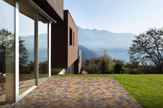 Floor tile ceramic autumn slate 33x33