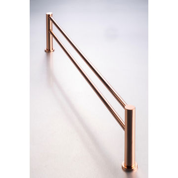 Double Towel Rail Demola Copper 760mm Gio