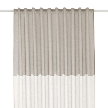Inspire sheer net curtain johan moon white dual heading tape (gtht) 200 x 280 cm