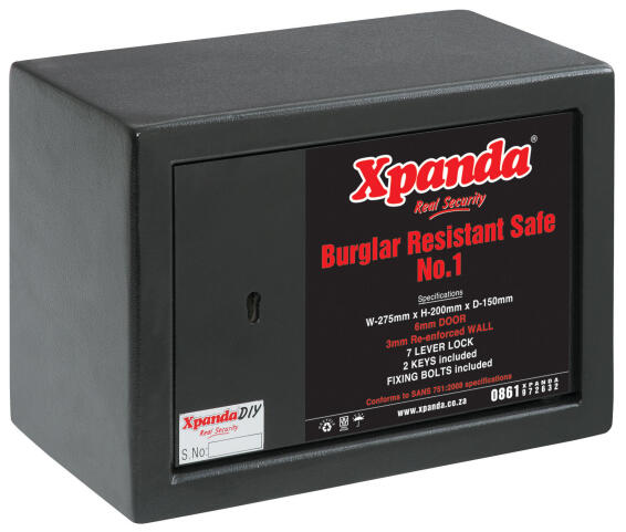 Burglar Resistant Safe No 1 Xpanda