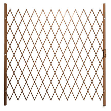 Saftidor security gate type H 1950(w)x2000mm(h) bronze xpanda