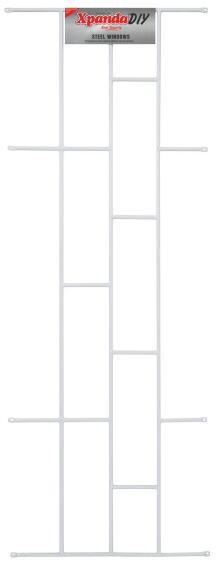 Burglar bar 460x1270mm brick white xpanda