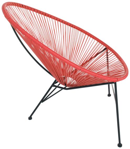 Chair Acapulco Egg Red