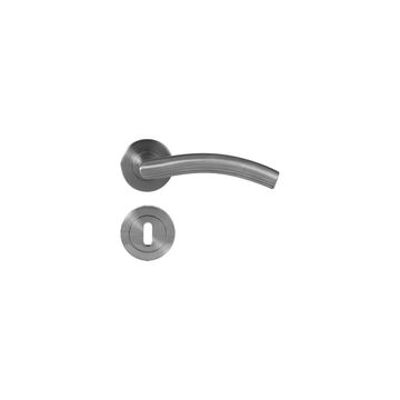 Door handle rose margaud brs/gloss