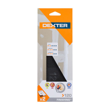 Sheet plaster G120 DEXTER 93x230 2 pieces