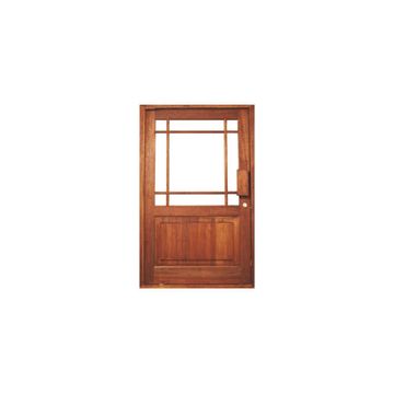 Exterior Door Hardwood with Frame (prehung) Happy Right Hand Opening-w1310xh2120mm