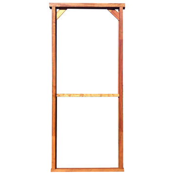 Door Frame Hardwood for single door 76x53mm section with sill and seal-w900xh2100mm