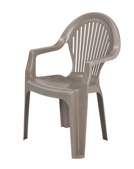 Gold Sun Midback Patio Chair Orion Stone W47cmxD58cmxH85cm