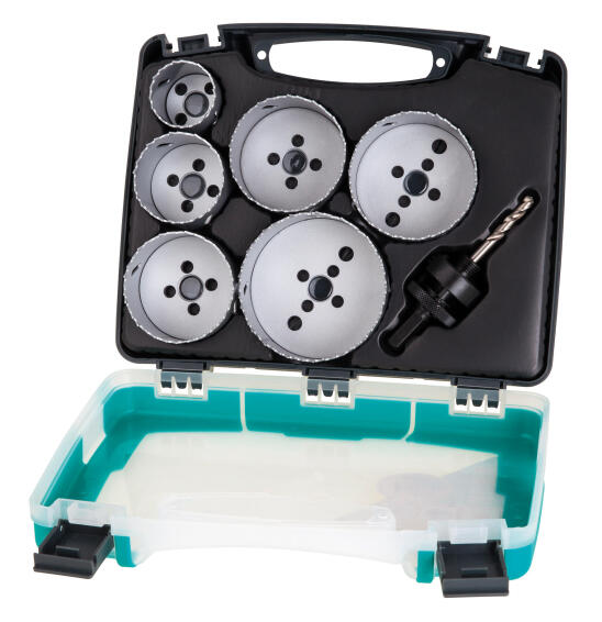 Hole saw WOLFCRAFT set bim electricity