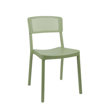 Santorini Mesh Back Side Chair Sage Green