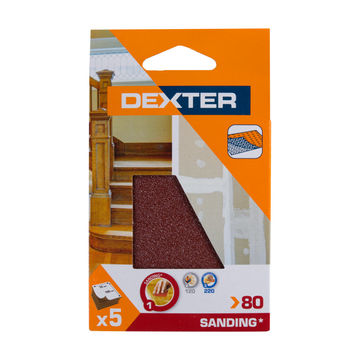 Sheet wood G80 DEXTER 5 pieces 100x70mm