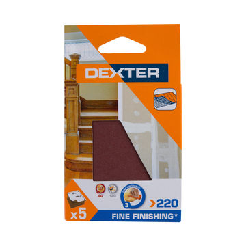 Sheet wood g220 DEXTER 5 pieces 100x70mm