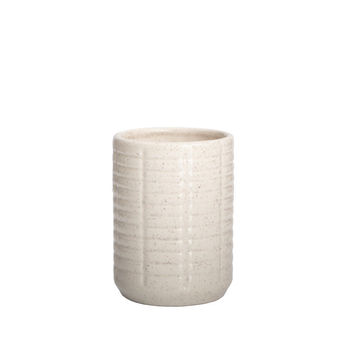 Tumbler speckled tile