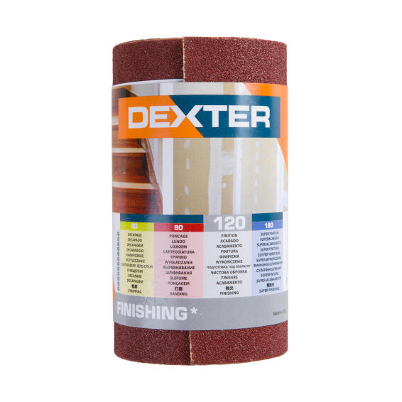 Roll wood G120 DEXTER 2500x93mm