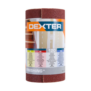 Roll wood G120 DEXTER 2500x93mm