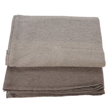 Polycotton throw beige melange 140x240cm