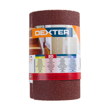 Roll 80 wood DEXTER 2500x115mm hook and loop