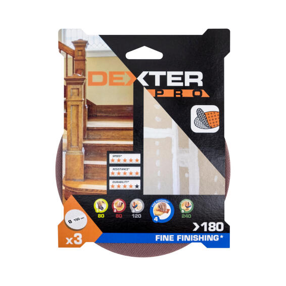 Mesh disc DEXTER PRO d150mm G180 by pack