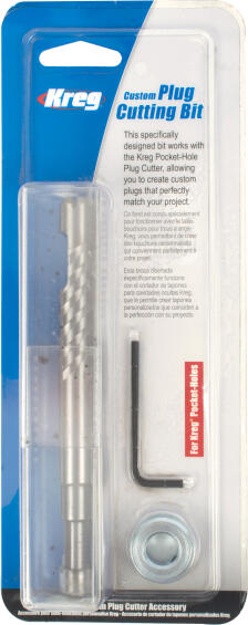 Custom Pocket Hole Plug Cutting Bit KREG