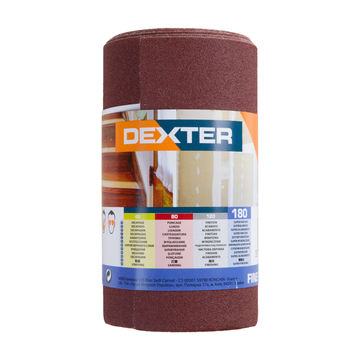 Roll 180 wood DEXTER 2500x115mm hook and loop