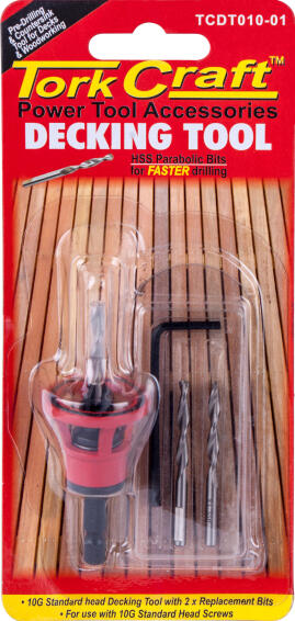 Drill Bit Dexter Wood Decking Tool Pre-Drill & Countersunk 10G