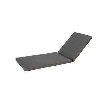 Cushion Marjorie Sun lounger 190 cm X 65 cm X 5 cm Anthracite