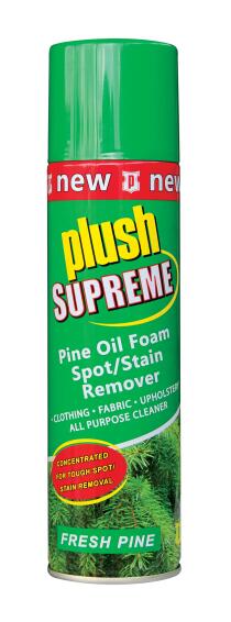 Pine oil foam spot/stain remover PLUSH SUPREME 275ml