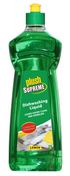 Dishwashing liquid PLUSH SUPREME lemon 750ml
