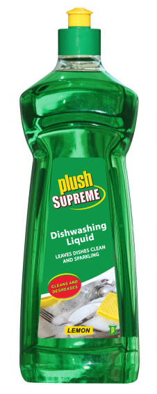 Dishwashing liquid PLUSH SUPREME lemon 750ml