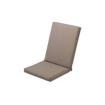 Cushion Taupe Textilene Seat&Back 96 cm X 44 cm X 6 cm