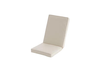 Cushion Cotton Natural Seat&Back 95 cm X 44 cm X 6 cm