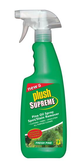 Pine oil spray spot/stain remover PLUSH SUPREME 500ml