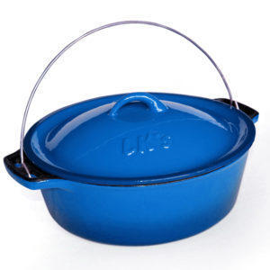 Pot LK'S blue enamel 3l