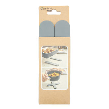 Delinia Silicone Pot and Pan Trivet Grey
