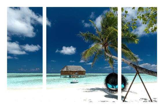 DECO GLASS SET 80X120 PARADISE