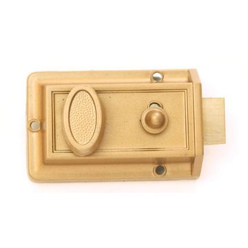 Night Latch Brass Finish EURO BRASS