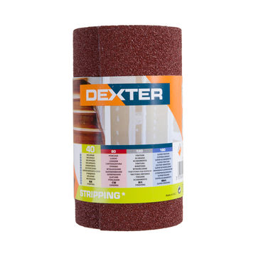 Cloth roll G40 wood 2500x115mm DEXTER