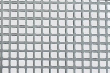 Metal sheet square punched steel 500x250x1mm arcansas