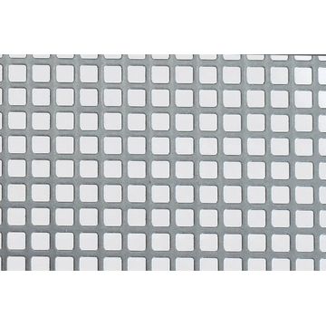 Metal sheet square punched steel 500x250x1mm arcansas