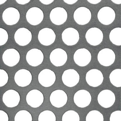 Metal sheet round punched steel 500x250mm arcansas