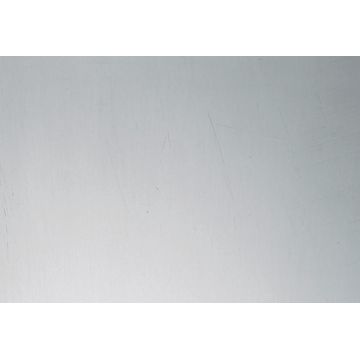 Metal sheet brilliant smooth aluminium 1000x120x0.5mm arcansas