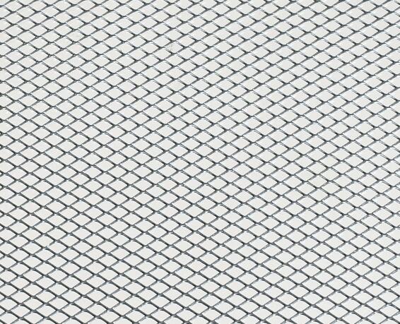 Metal sheet stretched steel 50x40 6x3.3x0.5mm arcansas