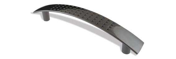 Handle Stipple 128Mm Blk