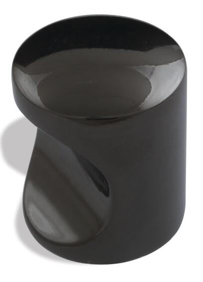 Knob Cylindrical 20Mm Black Nickel