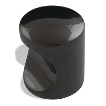 Knob Cylindrical 20Mm Black Nickel