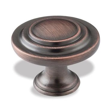 Knob Georgia 32X22Mm Antique Copper