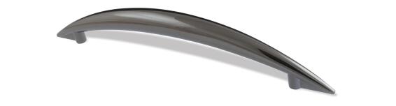 handle dolphin 128mm black nickel