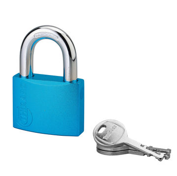 Padlock aluminium body color 50mm thirard